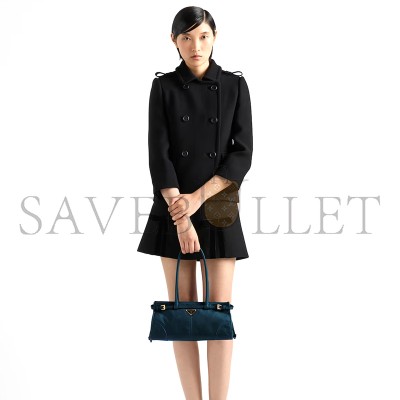 PRADA BONNIE MEDIUM LEATHER HANDBAG 1BA426 (32*15.5*12cm)